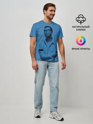 Мужская базовая футболка / PALCEBO Sleeping with Ghosts