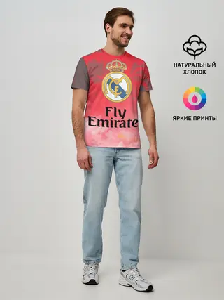 Мужская базовая футболка / Реал Мадрид
