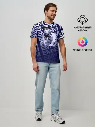 Мужская базовая футболка / Eminem