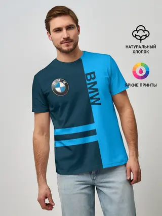 Мужская базовая футболка / BMW