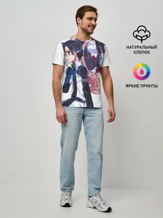 Мужская базовая футболка / Мастера Меча Онлайн