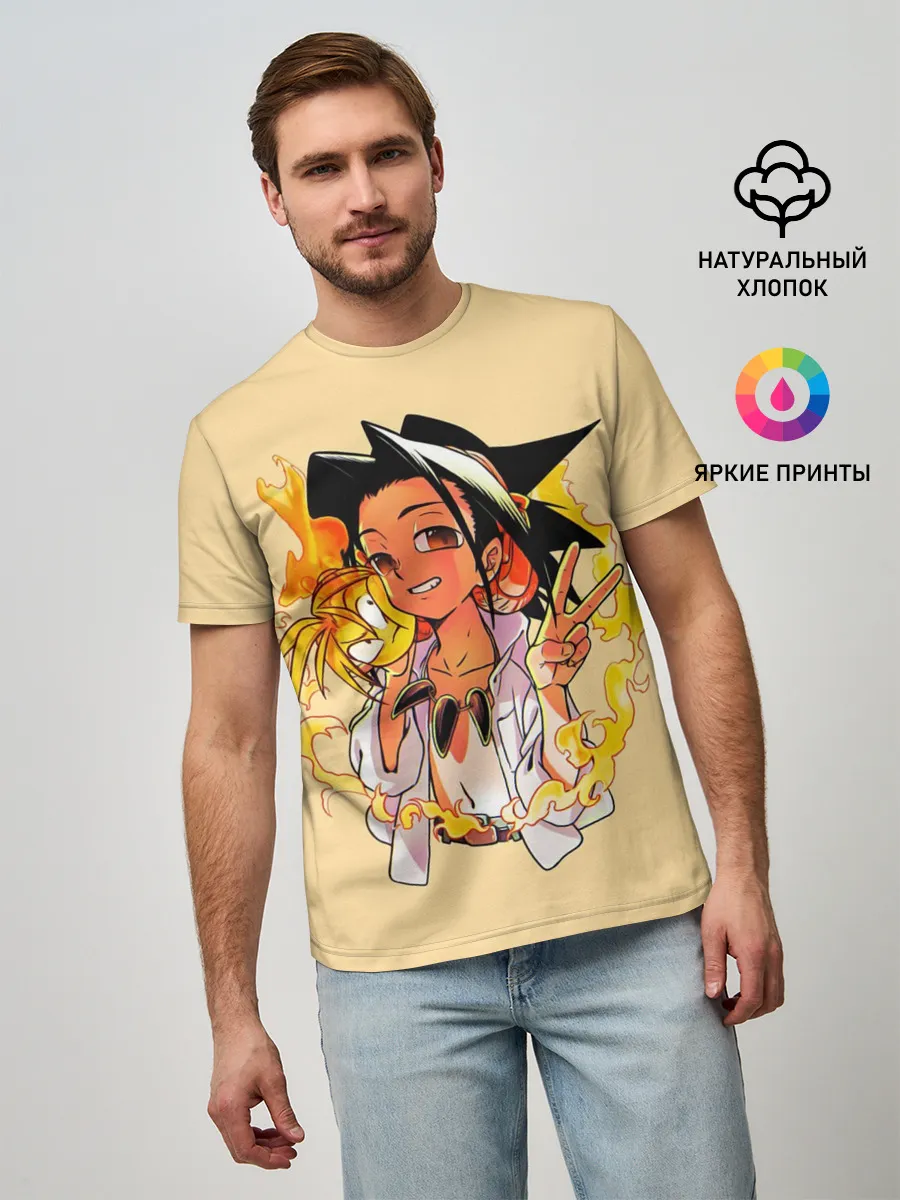 Мужская базовая футболка / Йо и Амидамару