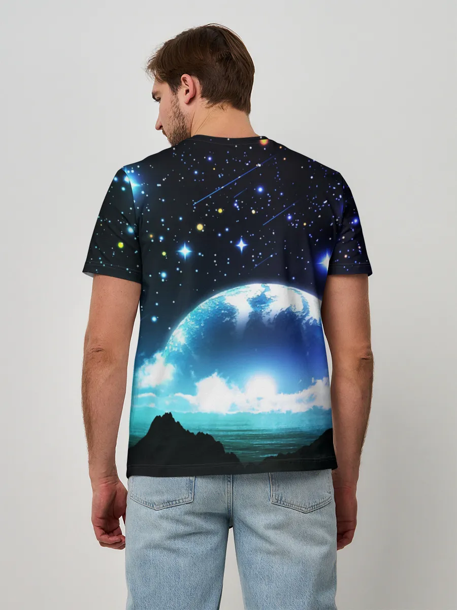 Мужская базовая футболка / ЛУНА