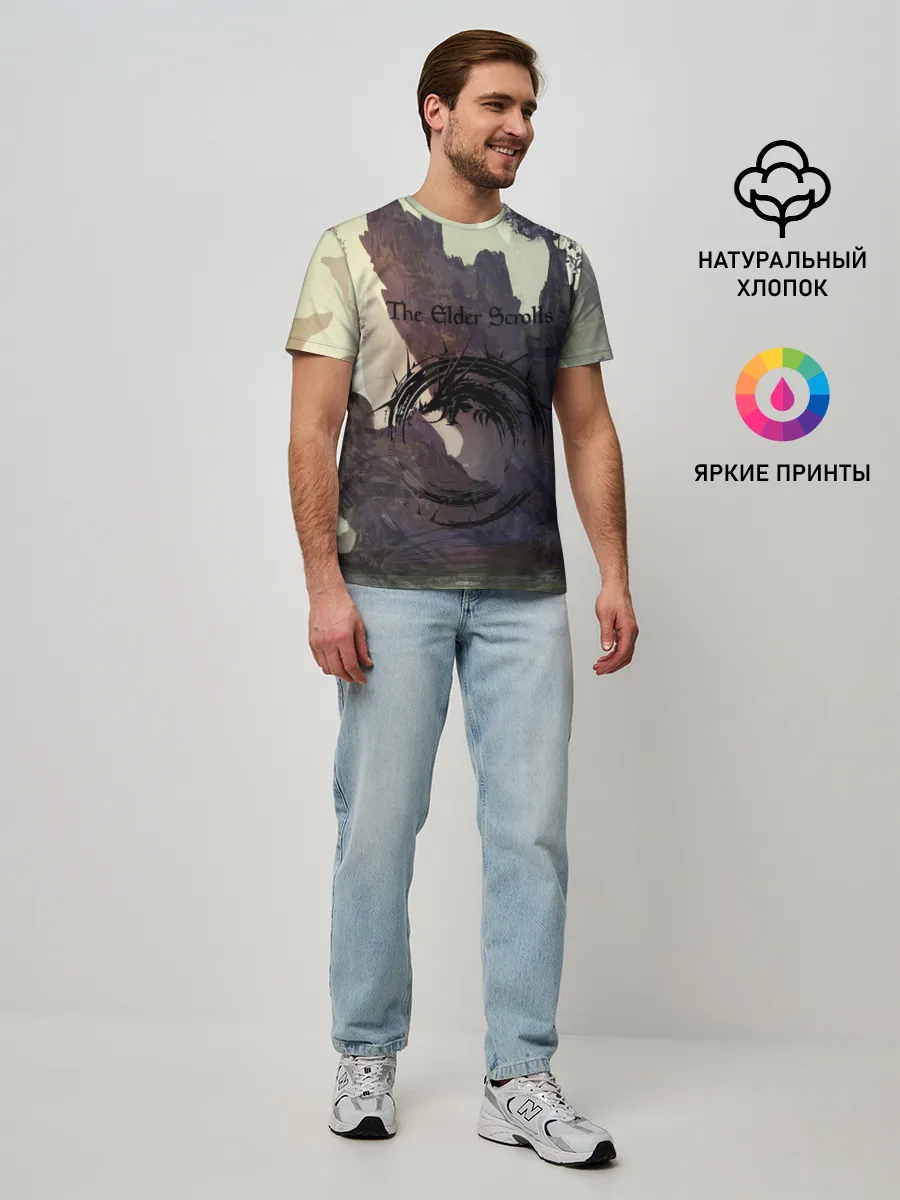 Мужская базовая футболка / The Elder Scrolls