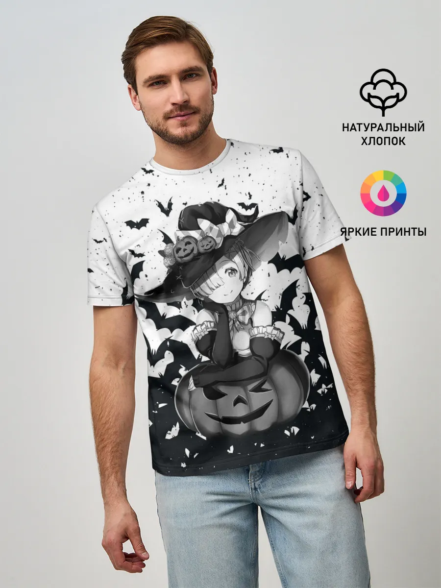 Мужская базовая футболка / Re:Zero | Рем