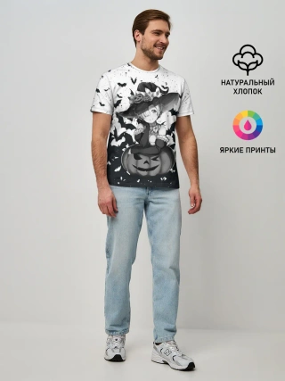 Мужская базовая футболка / Re:Zero | Рем