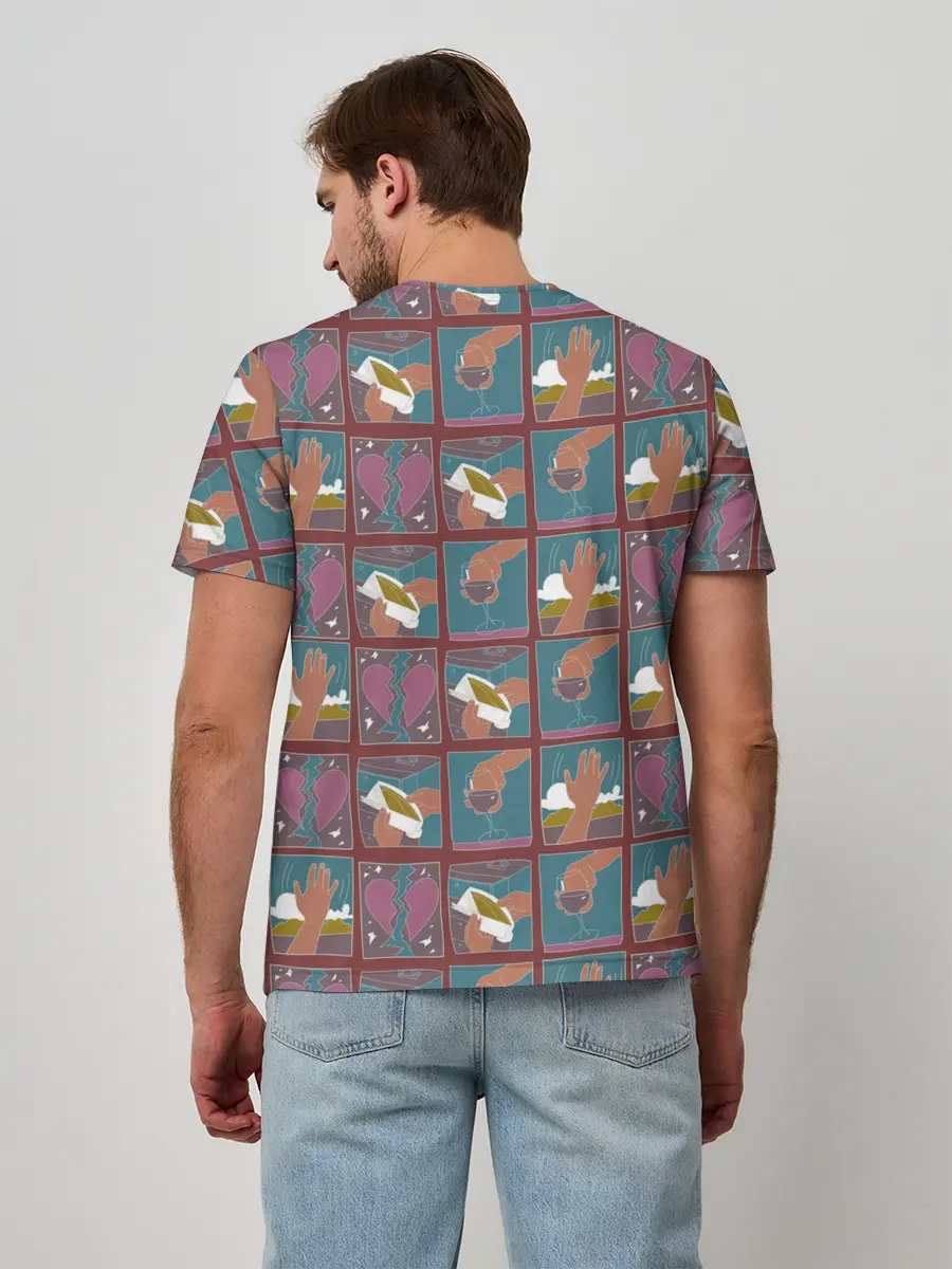 Мужская базовая футболка / SLAVA MARLOW