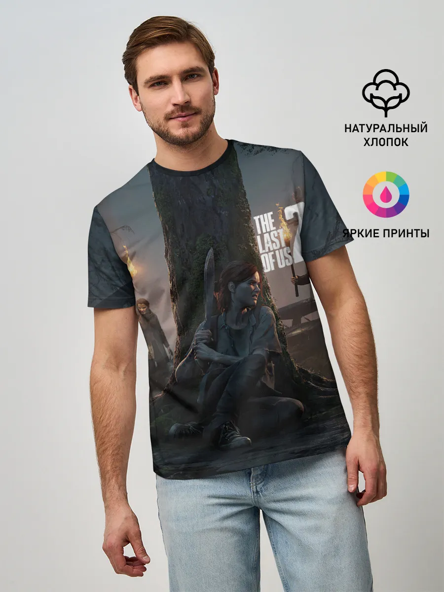 Мужская базовая футболка / The last of us 2