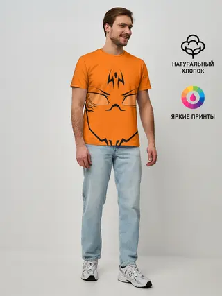 Мужская базовая футболка / Двуликий Сукуна