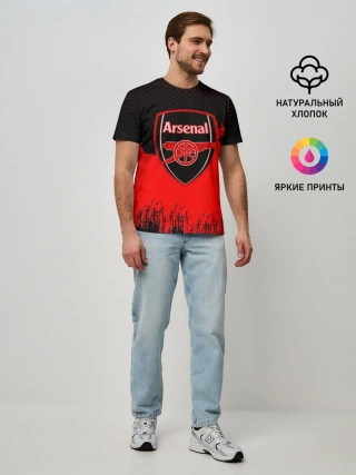 Мужская базовая футболка / FC Arsenal Original uniform