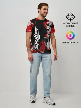 Мужская базовая футболка / SKILLET