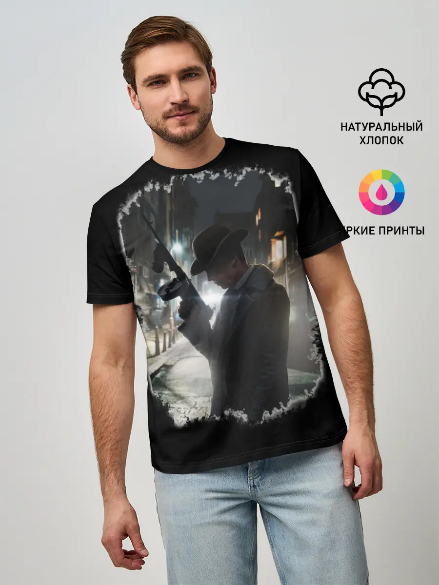 Мужская базовая футболка / MAFIA