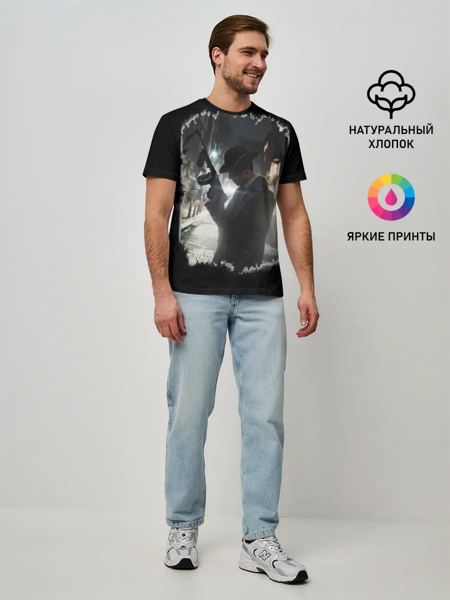 Мужская базовая футболка / MAFIA