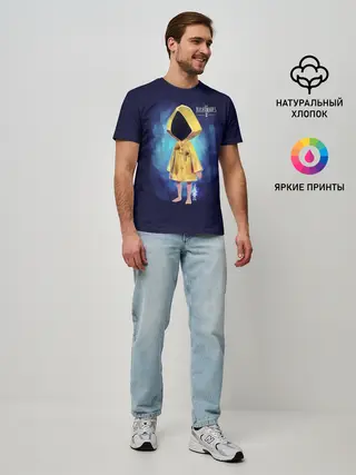 Мужская базовая футболка / Шестая из little Nightmares