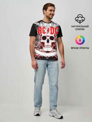 Мужская базовая футболка / AC/DC