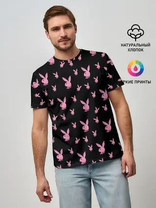 Мужская базовая футболка / Playboy