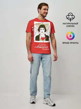 Мужская базовая футболка / Amelie