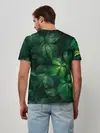 Мужская базовая футболка / Тропическая листва | Тропики