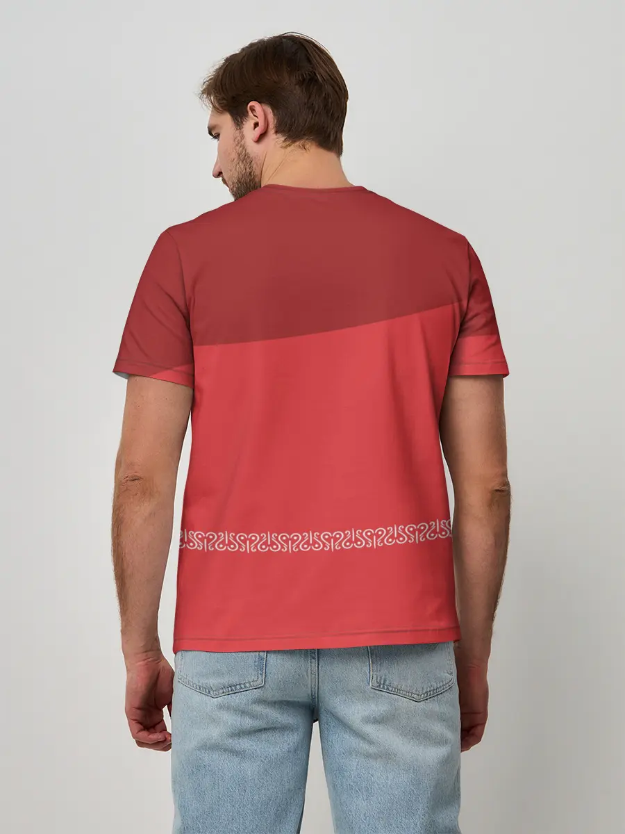 Мужская базовая футболка / День России