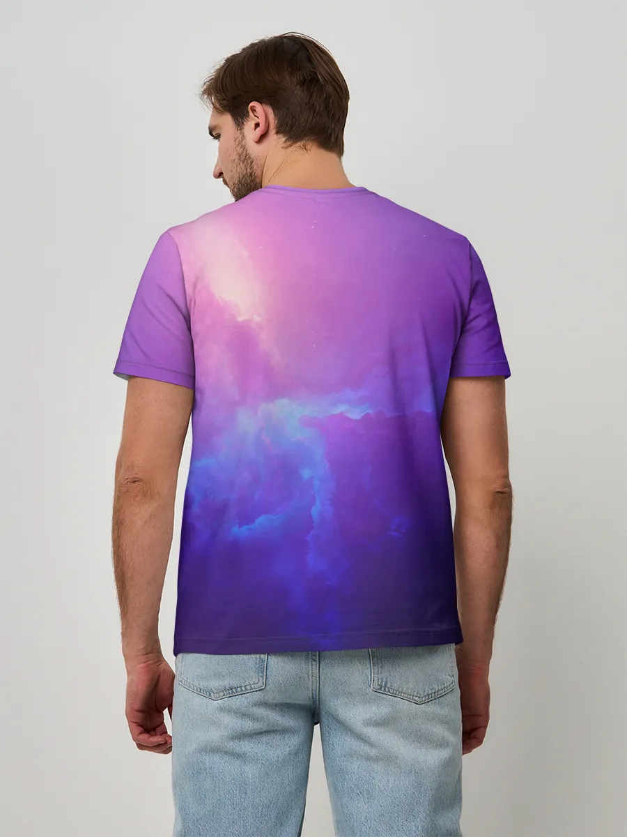 Мужская базовая футболка / Туманность