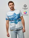 Мужская базовая футболка / Альпы