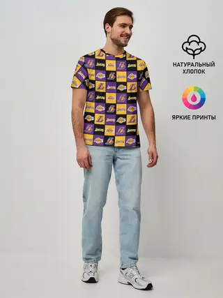 Мужская базовая футболка / LA LAKERS | ЛЕЙКЕРС
