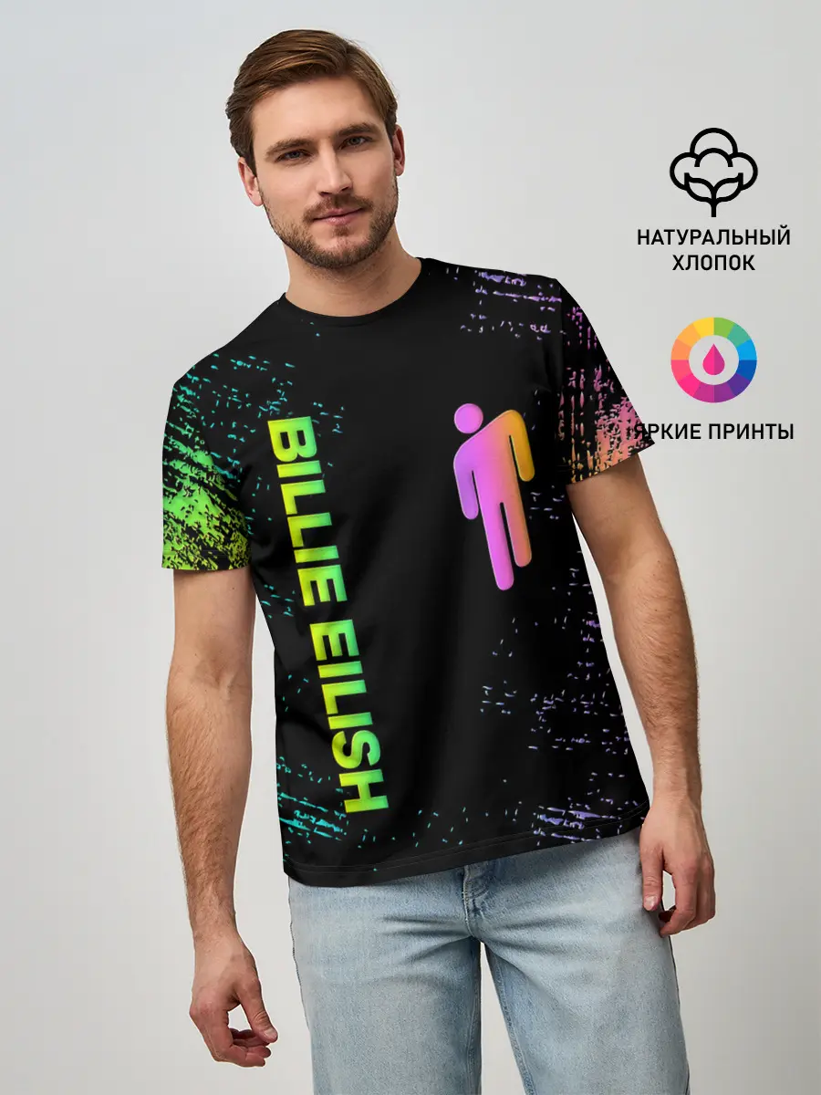 Мужская базовая футболка / BILLIE EILISH