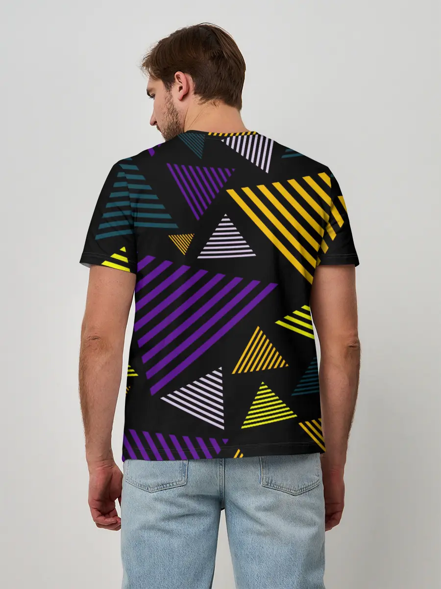 Мужская базовая футболка / ГЕОМЕТРИЯ