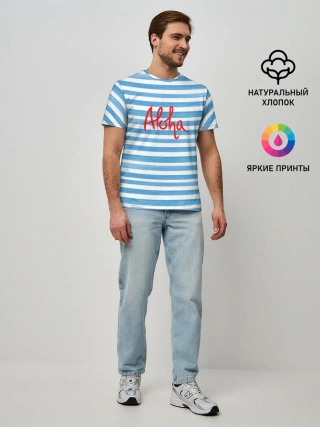 Мужская базовая футболка / ALOHA