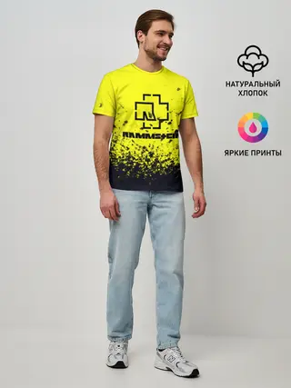 Мужская базовая футболка / Rammstein.