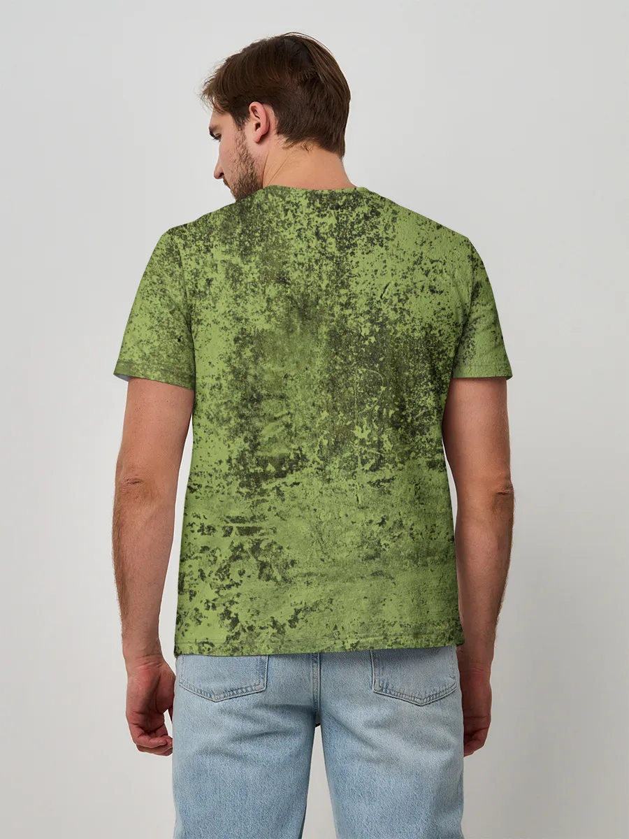 Мужская базовая футболка / Динозавр из груди | Dino