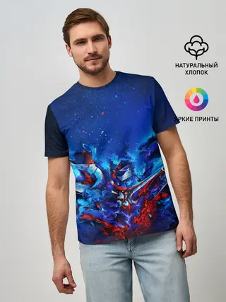 Мужская базовая футболка / Casual Color | Style