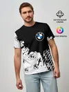 Мужская базовая футболка / BMW / БМВ