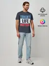 Мужская базовая футболка / TOKENS LIFE MATTERS