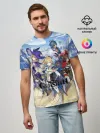 Мужская базовая футболка / GENSHIN IMPACT