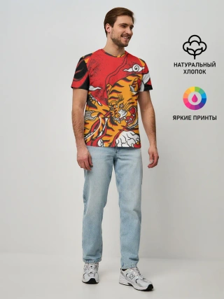 Мужская базовая футболка / Год тигра