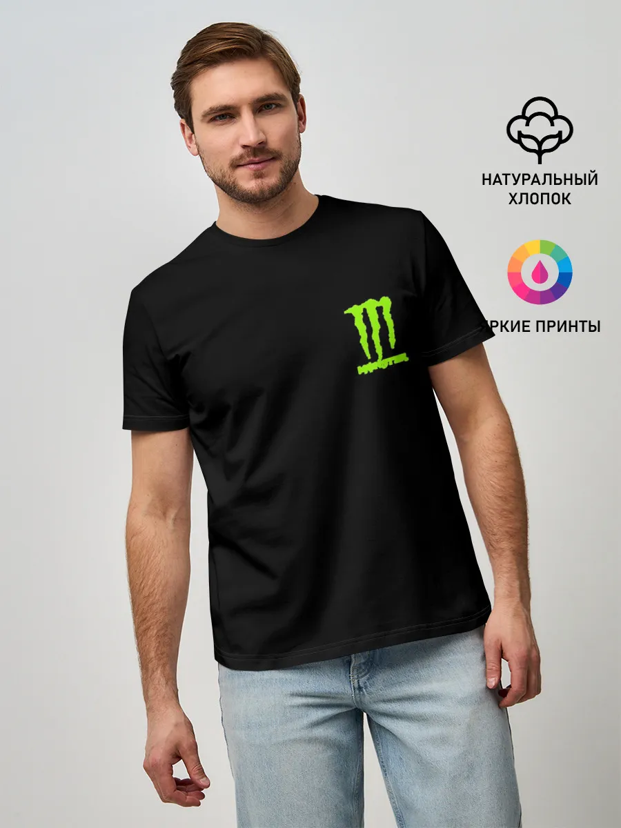 Мужская базовая футболка / MONSTER ENERGY