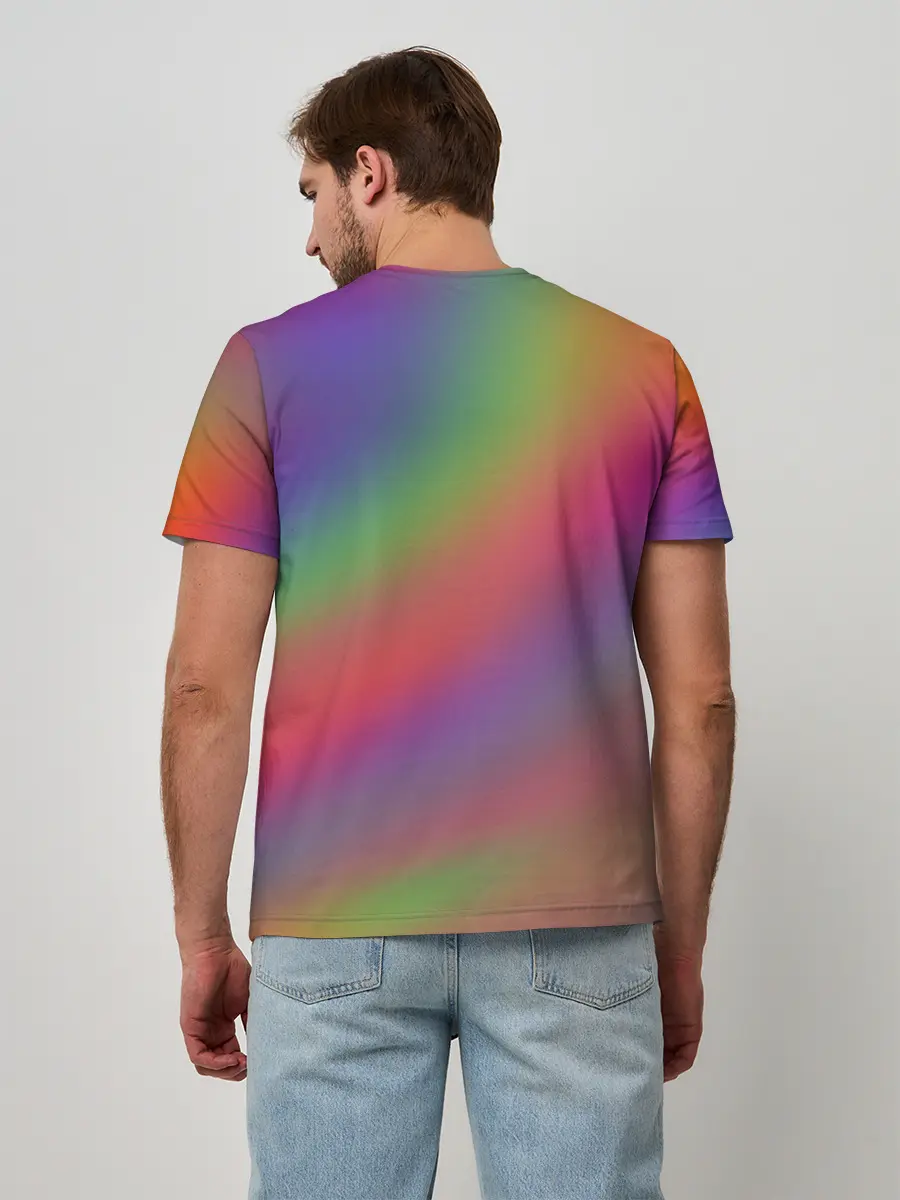 Мужская базовая футболка / ГРАДИЕНТ