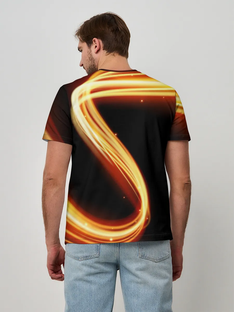 Мужская базовая футболка / Герб РФ collection line