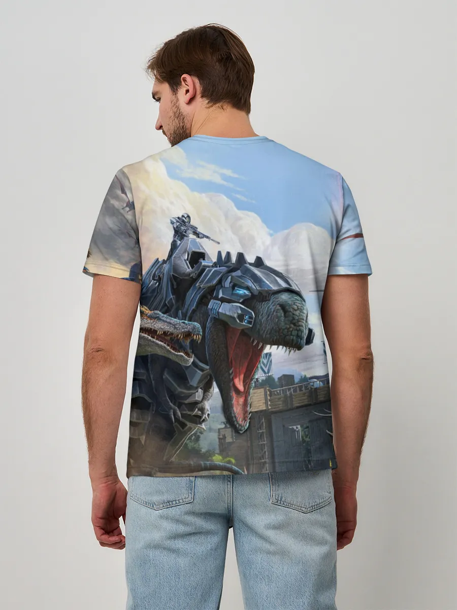 Мужская базовая футболка / Ark Survival Evolved