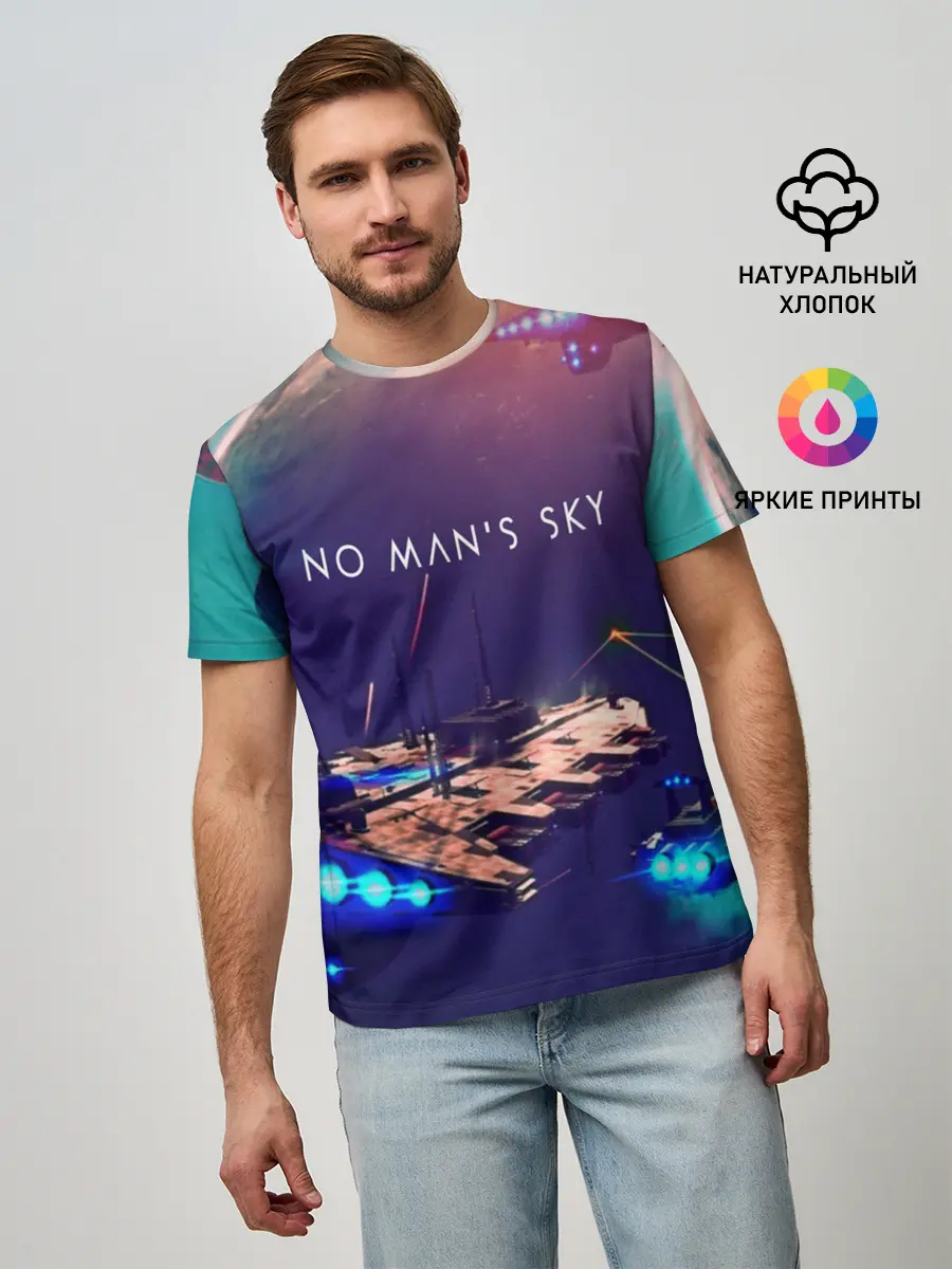 Мужская базовая футболка / NO MANS SKY