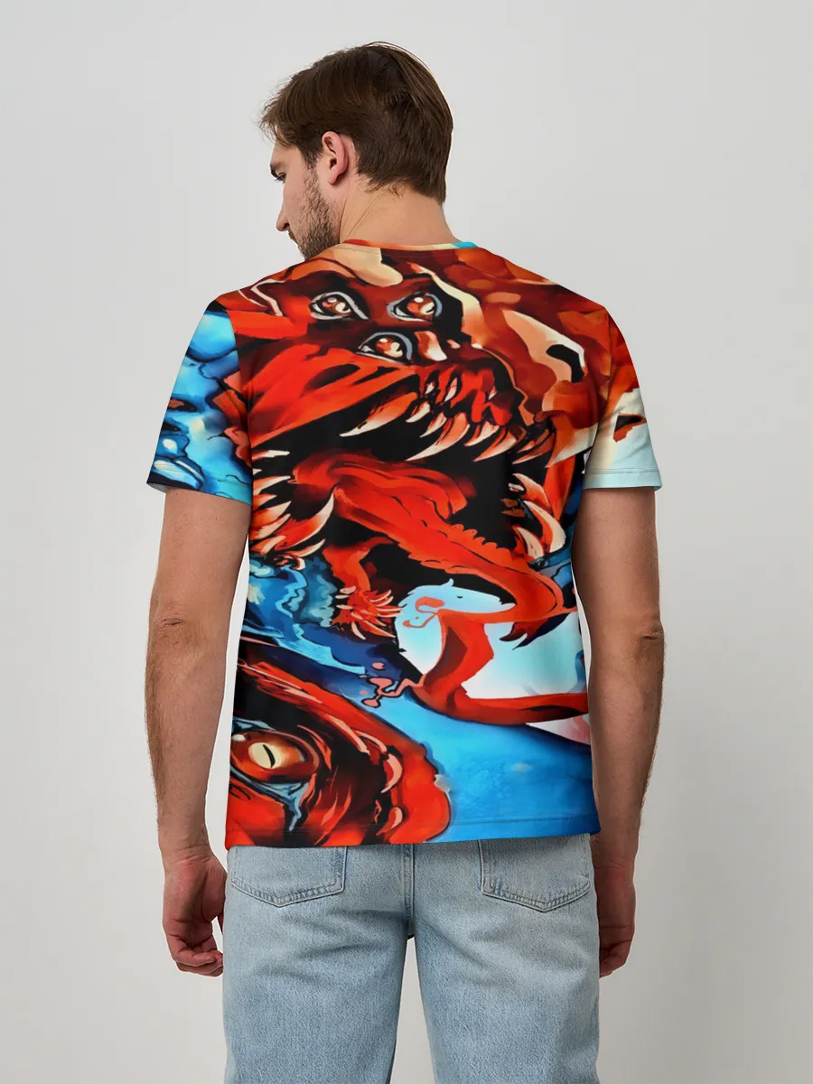 Мужская базовая футболка / CS GO Hyper Beast