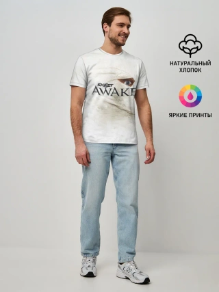 Мужская базовая футболка / Awake