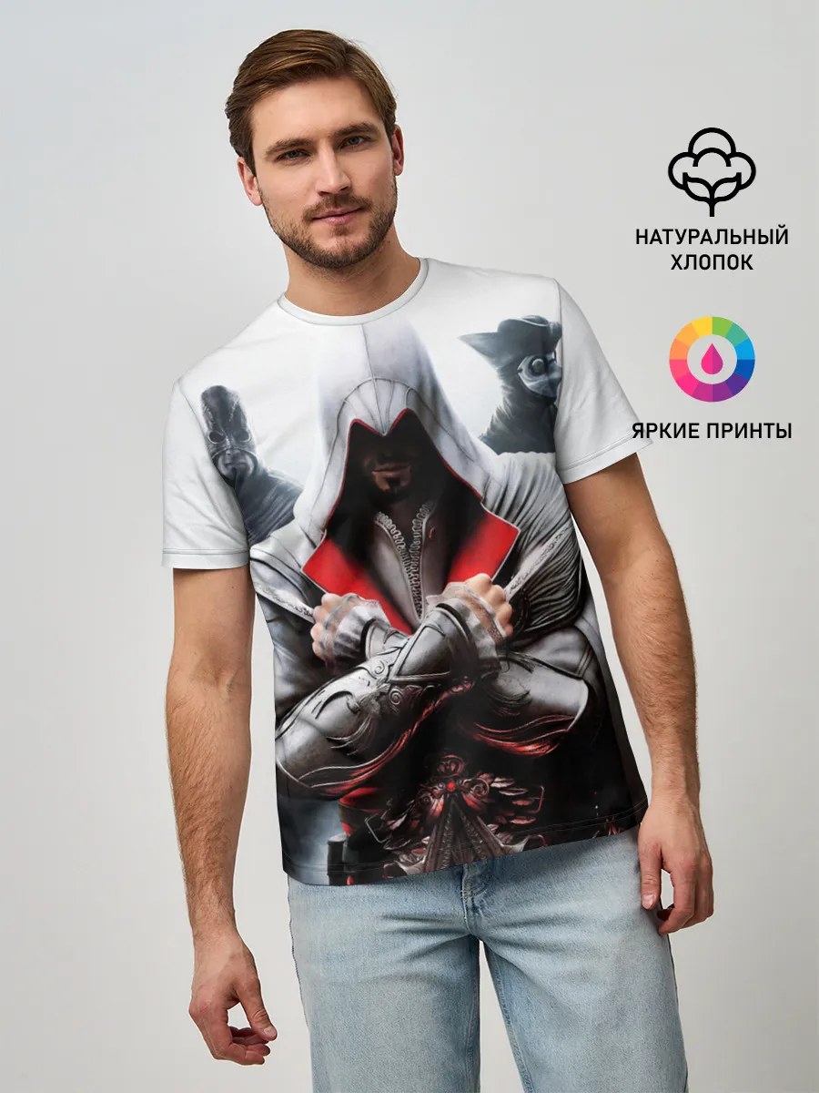Мужская базовая футболка / Assassin’s Brotherhood