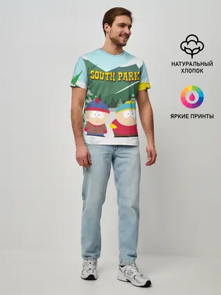 Мужская базовая футболка / ЮЖНЫЙ ПАРК | SOUTH PARK
