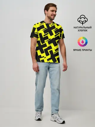 Мужская базовая футболка / Background