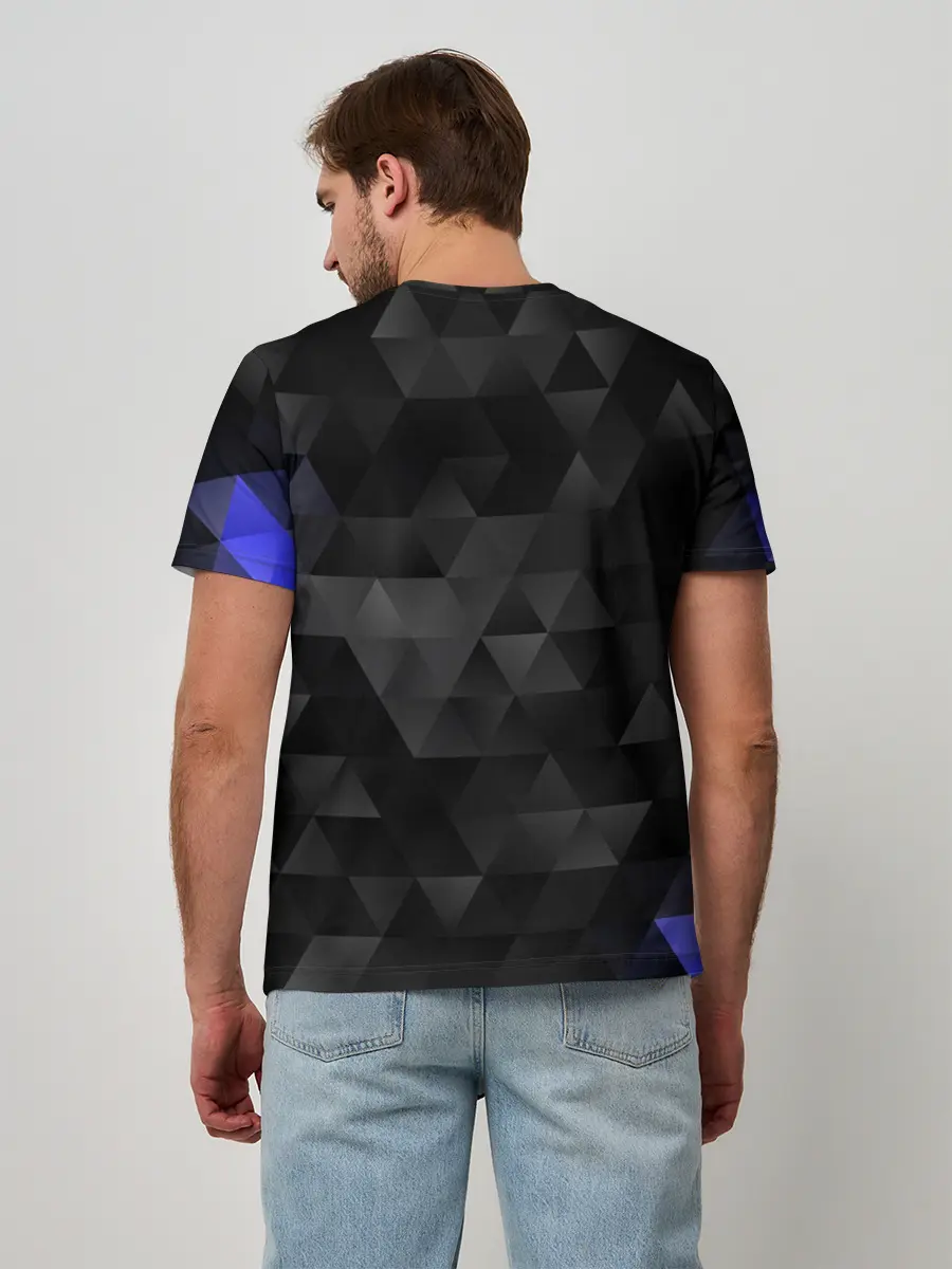 Мужская базовая футболка / SUBARU