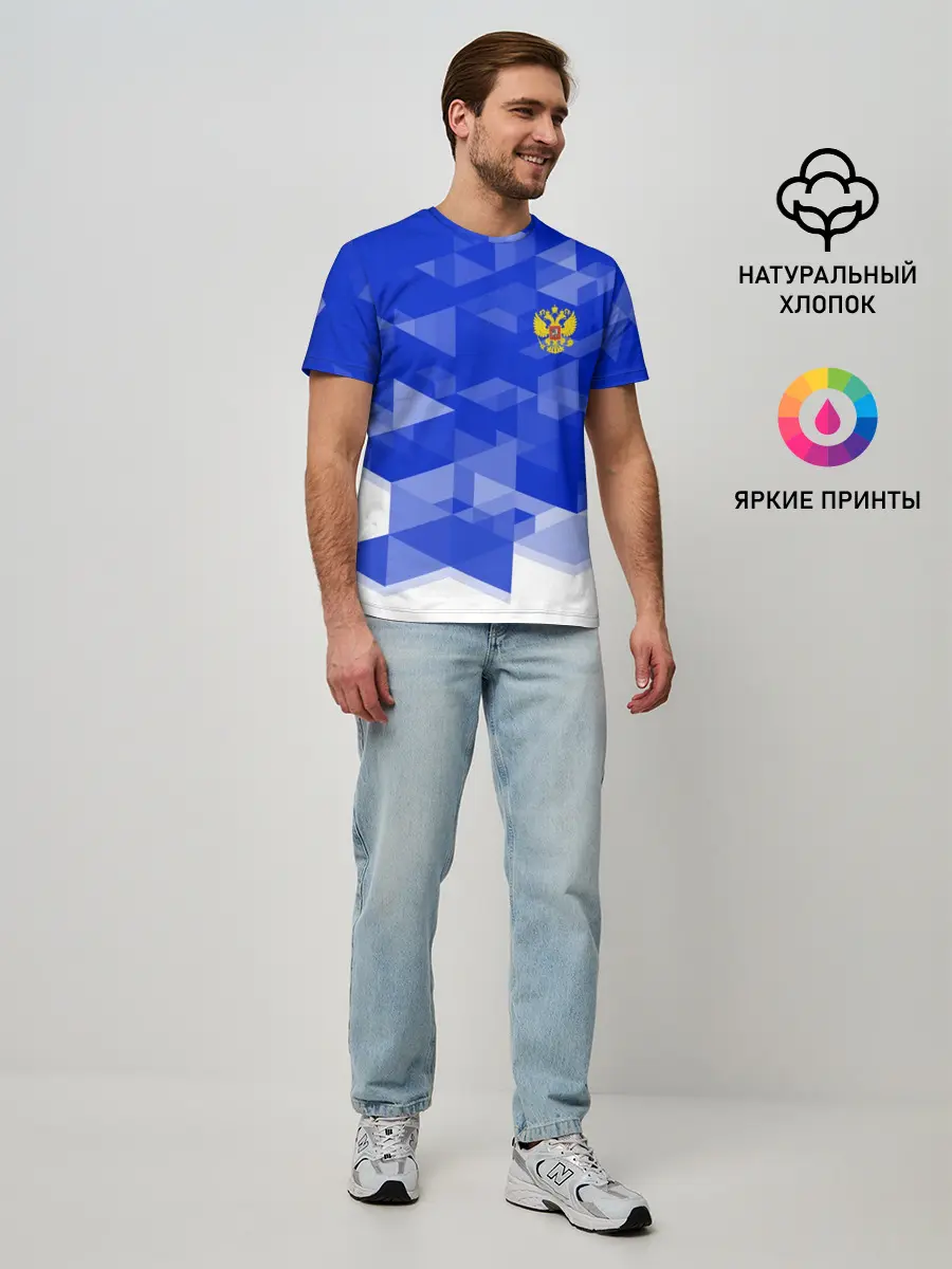 Мужская базовая футболка / RUSSIA SPORT