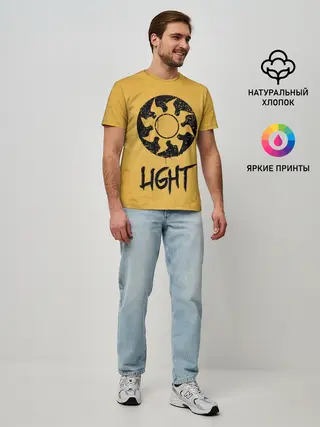 Мужская базовая футболка / Emblems Light