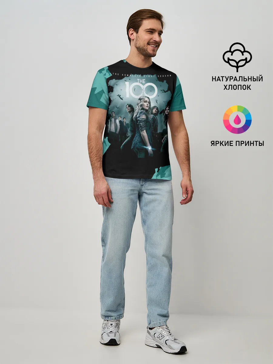 Мужская базовая футболка / Сериал Сотня